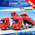 8000*2420*3000mm Size and Truck Trailer Use dump trailer /tipper semi-trailer